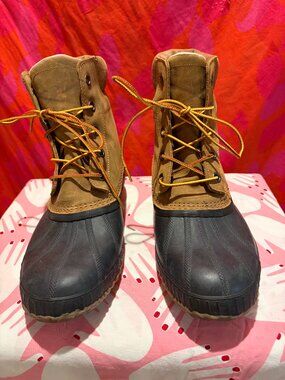 Men's Sorel Cheyanne II Lace Chimpmunk Boots - never worn - size 12